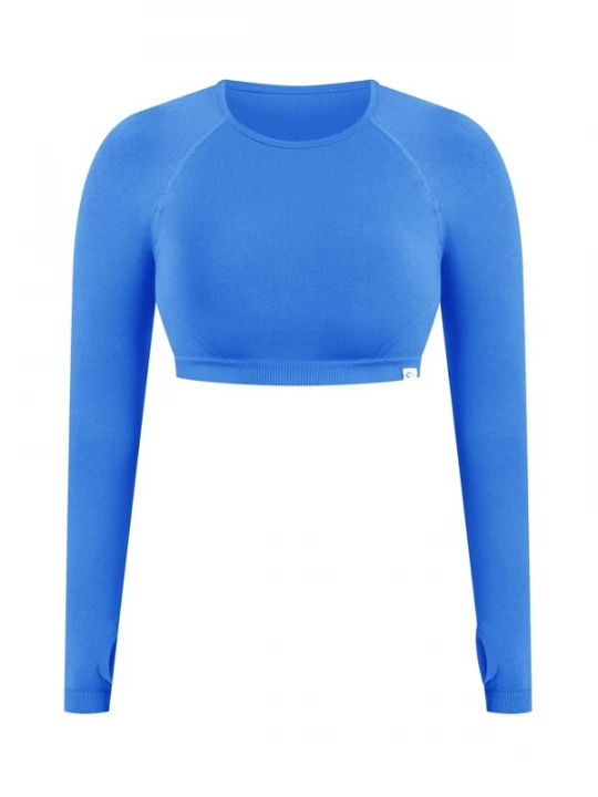 Foto van product Smilodox Shirt 'Linnea' blauw