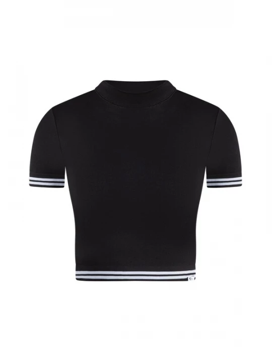 Foto van product Smilodox Shirt 'Miriel' zwart / wit