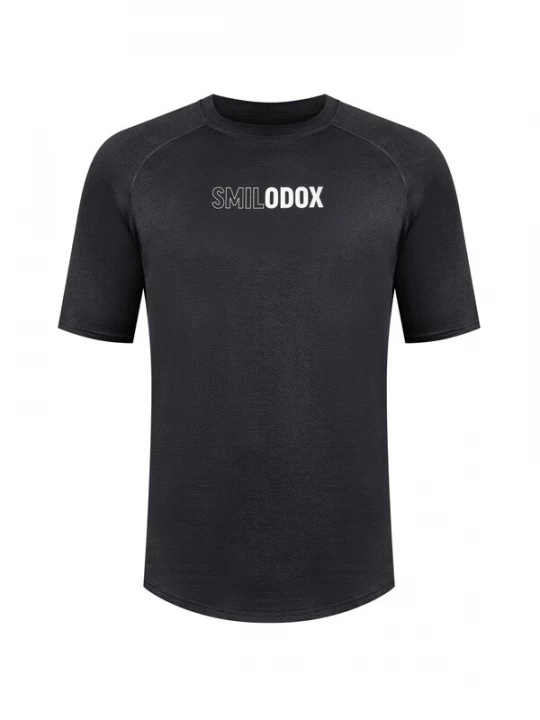 Foto van product Smilodox Shirt 'Powerfit Pro' zwart / wit