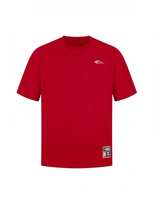 Foto van product Smilodox Shirt 'Rayk' bordeaux / wit