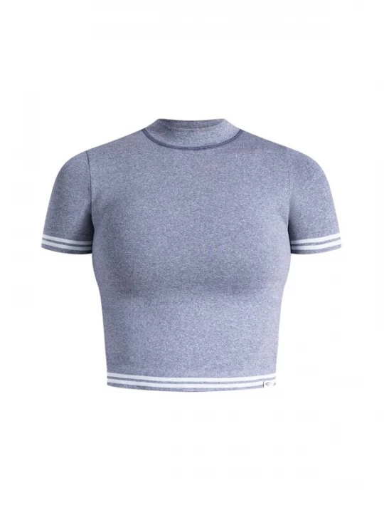 Foto van product Smilodox Shirt smoky blue