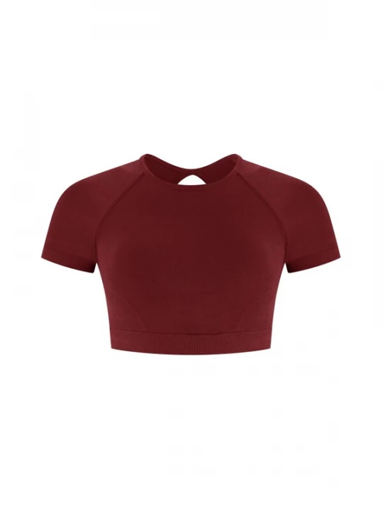 Foto van product Smilodox Shirt ' Soheli ' bordeaux