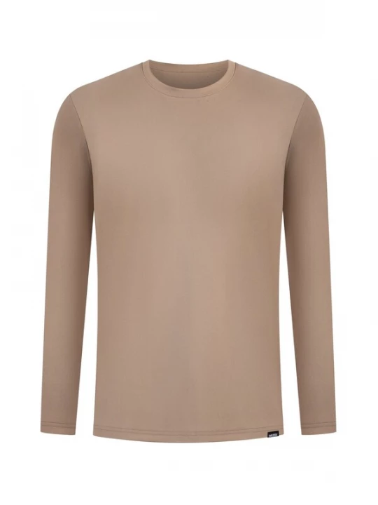 Foto van product Smilodox Shirt taupe