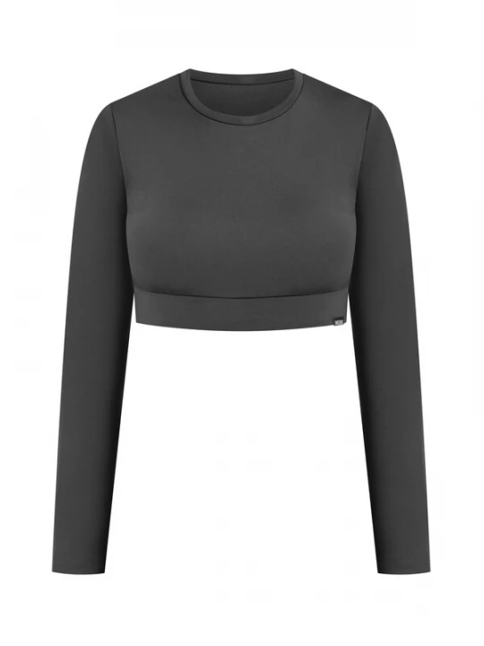 Foto van product Smilodox Shirt ' Tisha ' antraciet