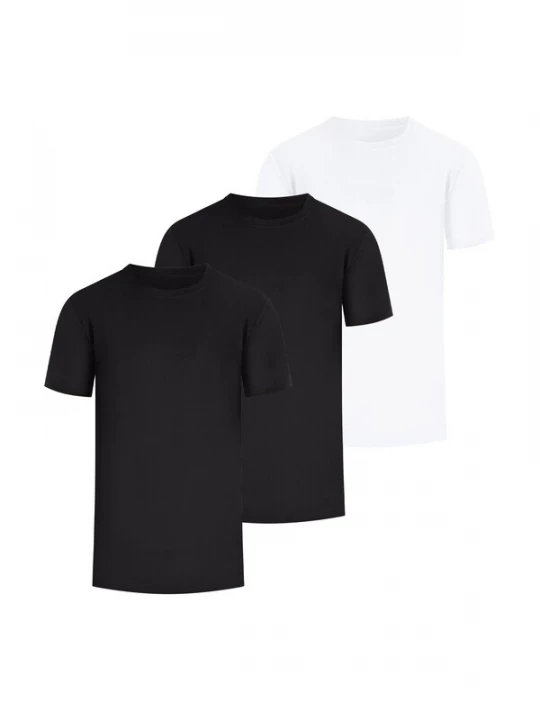 Foto van product Smilodox Shirt zwart / wit