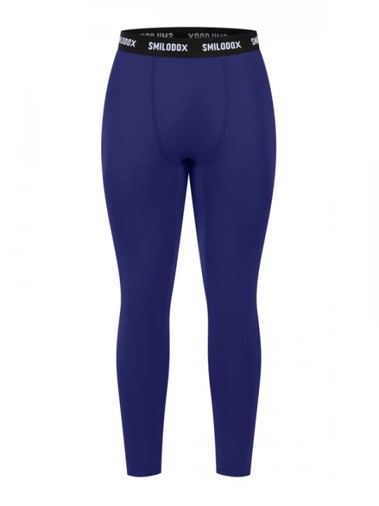 Foto van product Smilodox Sportbroek 'Xion' donkerblauw / zwart / wit