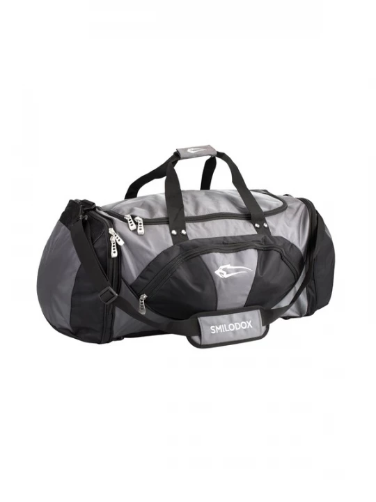 Foto van product Smilodox Sporttas antraciet / zwart / wit