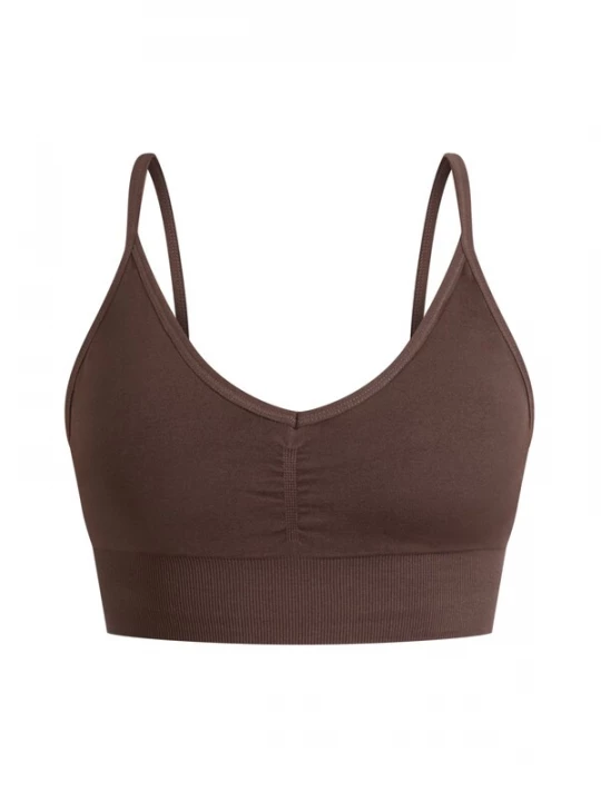 Foto van product Smilodox Sporttop donkerbruin