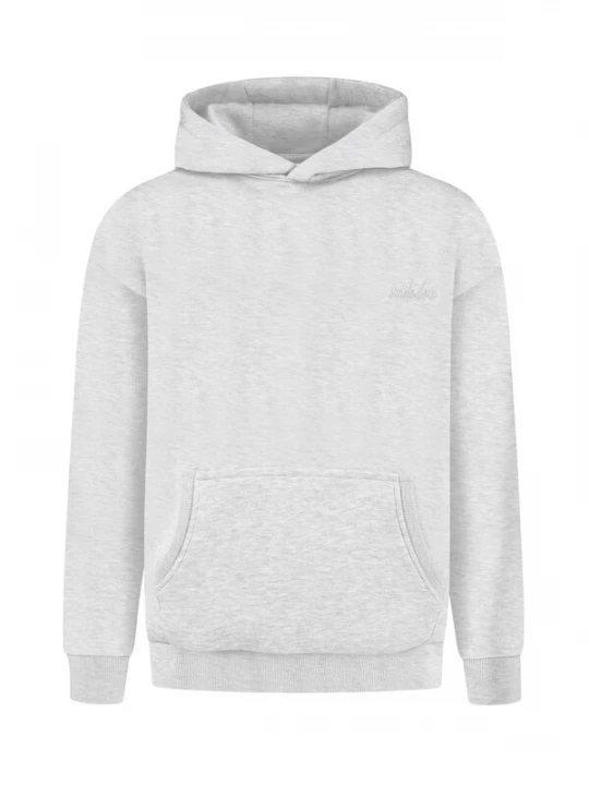 Foto van product Smilodox Sweatvest grijs gemêleerd