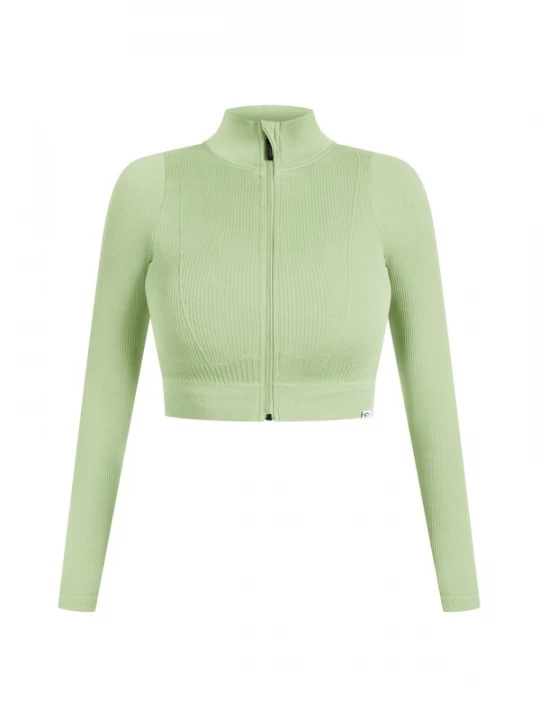 Foto van product Smilodox Trainingsjack ' Slim Zeya ' groen