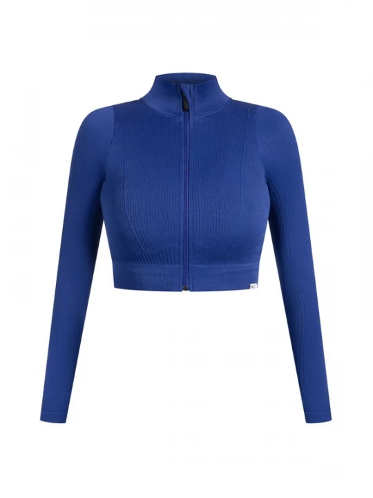 Foto van product Smilodox Trainingsjack ' Slim Zeya ' royal blue / koningsblauw