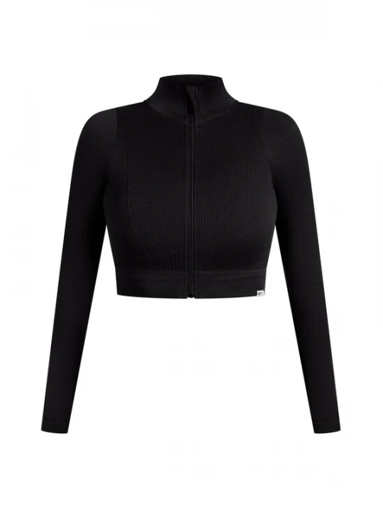 Foto van product Smilodox Trainingsjack ' Slim Zeya ' zwart