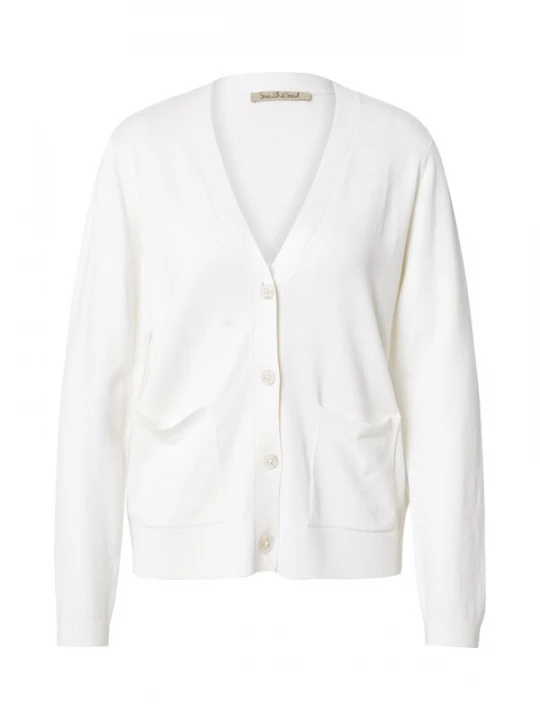 Foto van product Smith&Soul Gebreid vest wit Smith & Soul