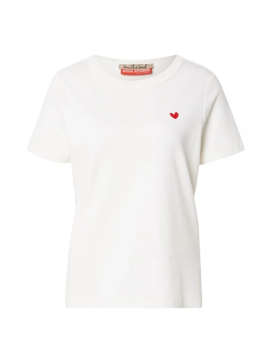 Foto van product Smith&Soul Shirt offwhite Smith & Soul
