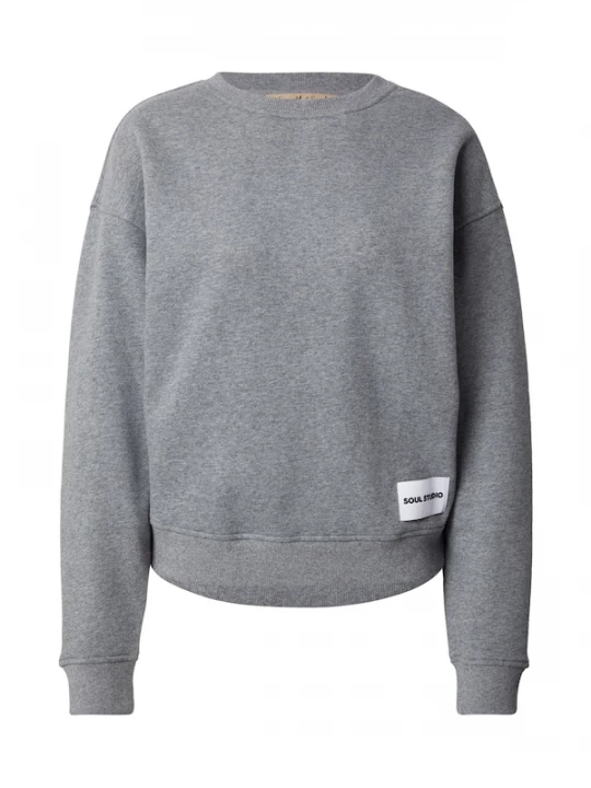 Foto van product Smith&Soul Sweatshirt 'Soul Studio' grijs gemêleerd Smith & Soul