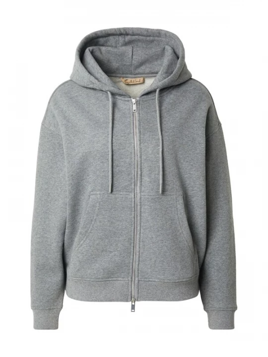 Foto van product Smith&Soul Sweatvest 'Soul Studio' grijs gemêleerd Smith & Soul