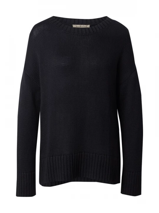 Foto van product Smith&Soul Trui zwart Smith & Soul