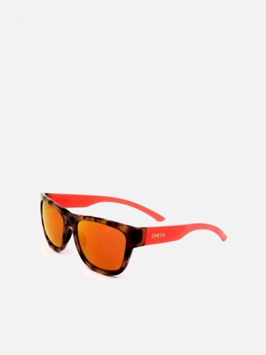 Foto van product Smith Zonnebril 'Smith EMBER Matt dark brown crystal teal / 16 / 135 Women Sunglasses' rood