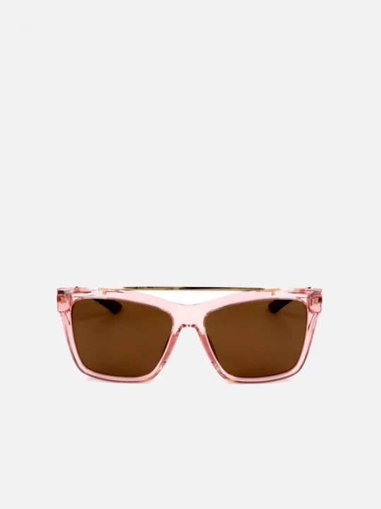 Foto van product Smith Zonnebril 'Smith THE RUNAROUND Pink gold / 16 / 140 Women Sunglasses' pink