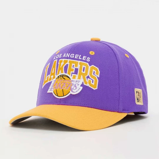 Foto van product Snapback Team Arch Classic Red NBA LA Lakers Mitchell & Ness roze