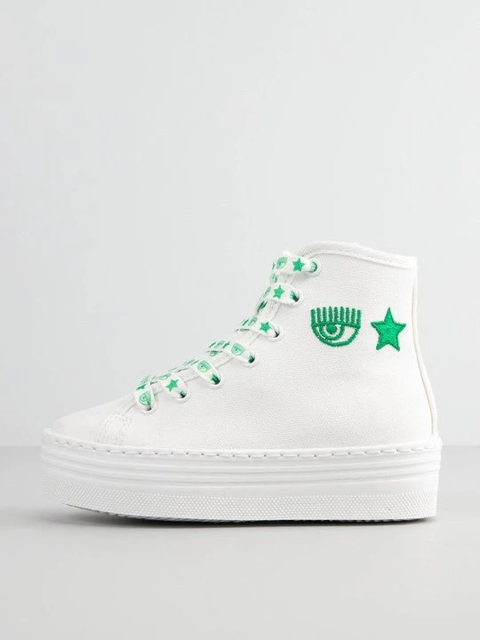 Foto van product Sneakers hoog Chiara Ferragni wit
