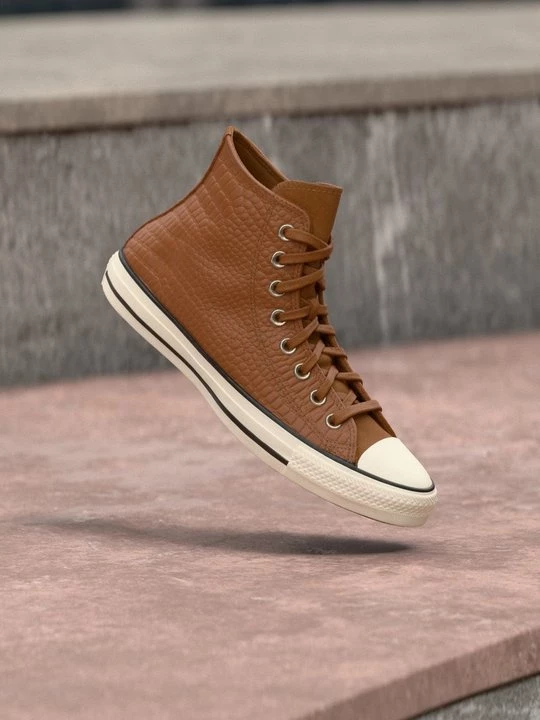 Foto van product Sneakers hoog Converse bruin