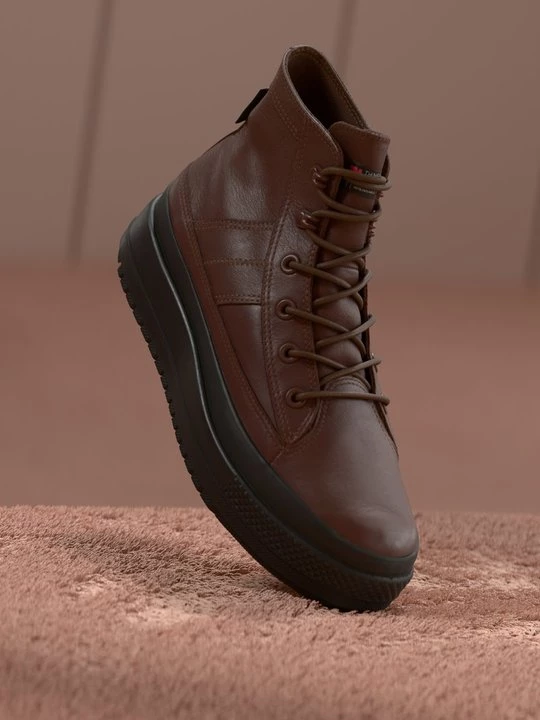 Foto van product Sneakers hoog Converse bruin