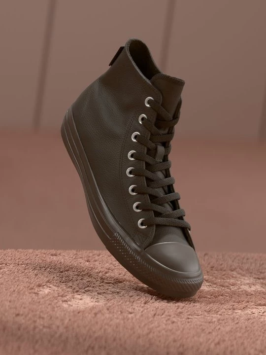 Foto van product Sneakers hoog Converse bruin