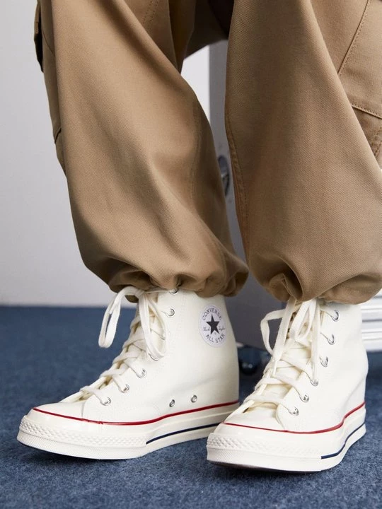 Foto van product Sneakers hoog Converse crème