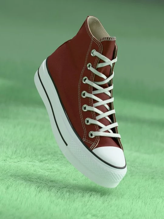 Foto van product Sneakers hoog Converse groen