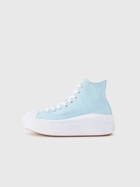 Foto van product Sneakers hoog Converse lichtblauw