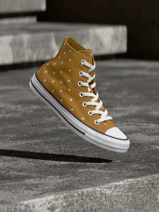 Foto van product Sneakers hoog Converse lichtbruin
