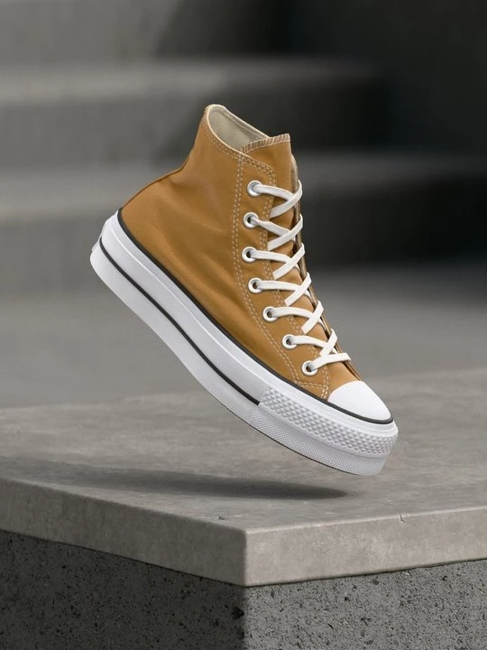 Foto van product Sneakers hoog Converse lichtbruin