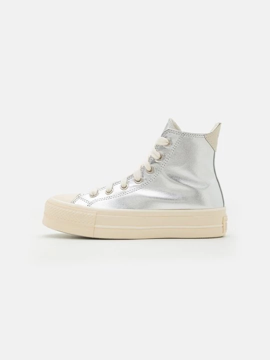 Foto van product Sneakers hoog Converse zilverkleurig