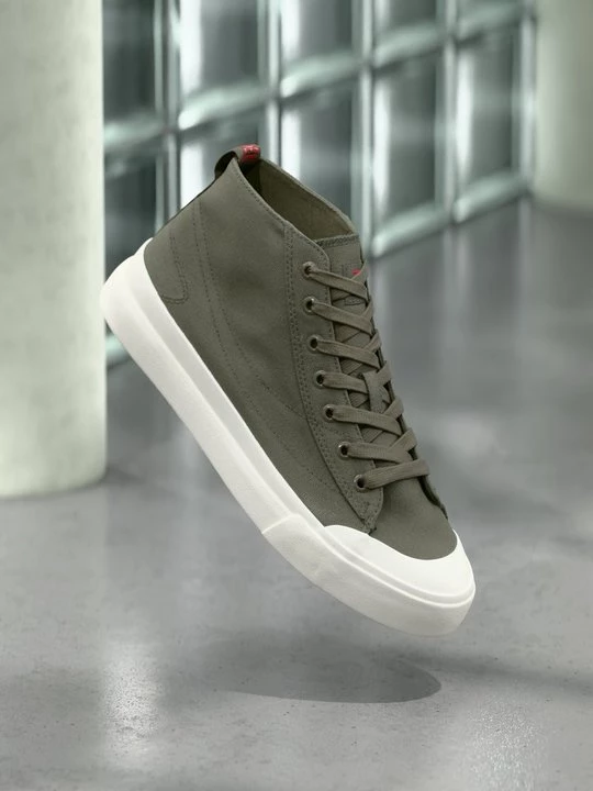 Foto van product Sneakers hoog Diesel olijfgroen