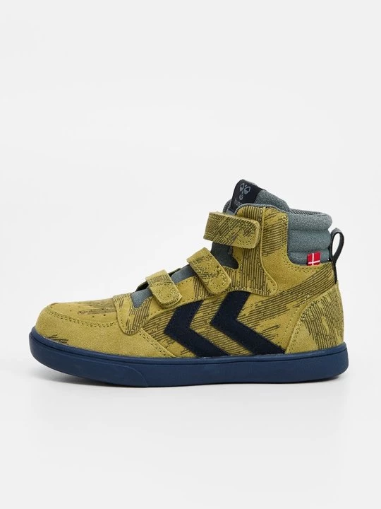 Foto van product Sneakers hoog Hummel olijfgroen