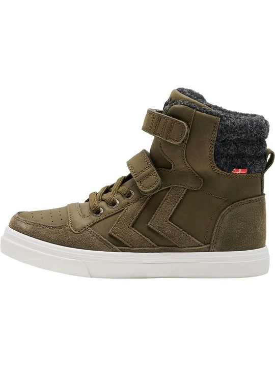 Foto van product Sneakers hoog Hummel olijfgroen