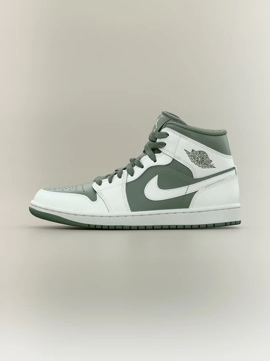 Foto van product Sneakers hoog Jordan olijfgroen