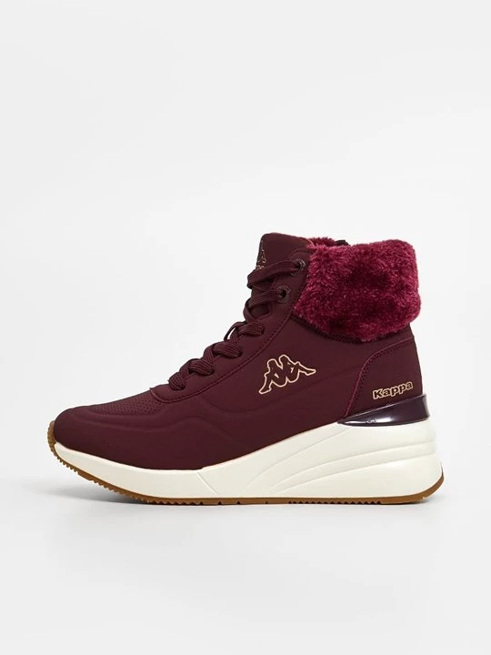 Foto van product Sneakers hoog Kappa bordeauxrood