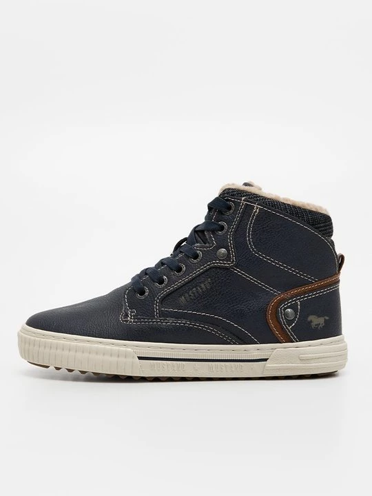 Foto van product Sneakers hoog Mustang donkerblauw