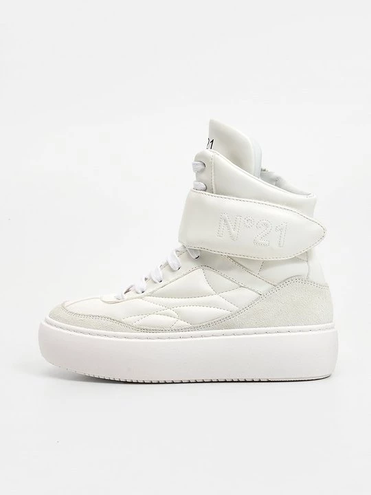 Foto van product Sneakers hoog N°21 crème