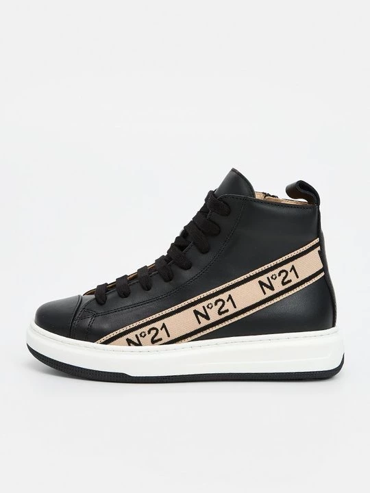Foto van product Sneakers hoog N°21 zwart