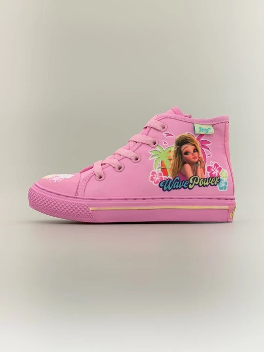 Foto van product Sneakers hoog Primigi donkerroze