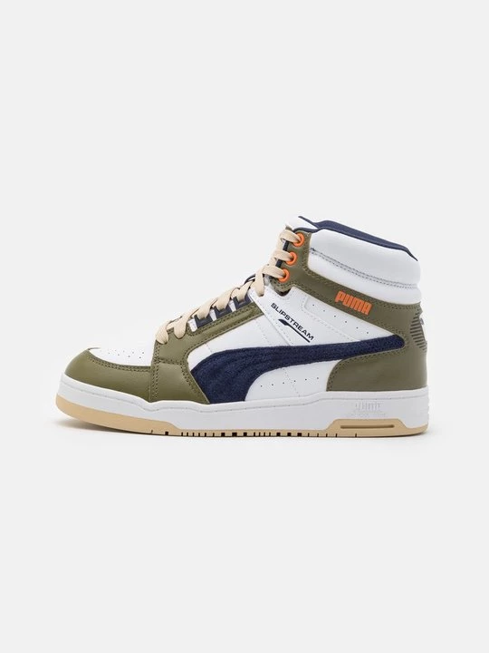 Foto van product Sneakers hoog Puma olijfgroen gemêleerd