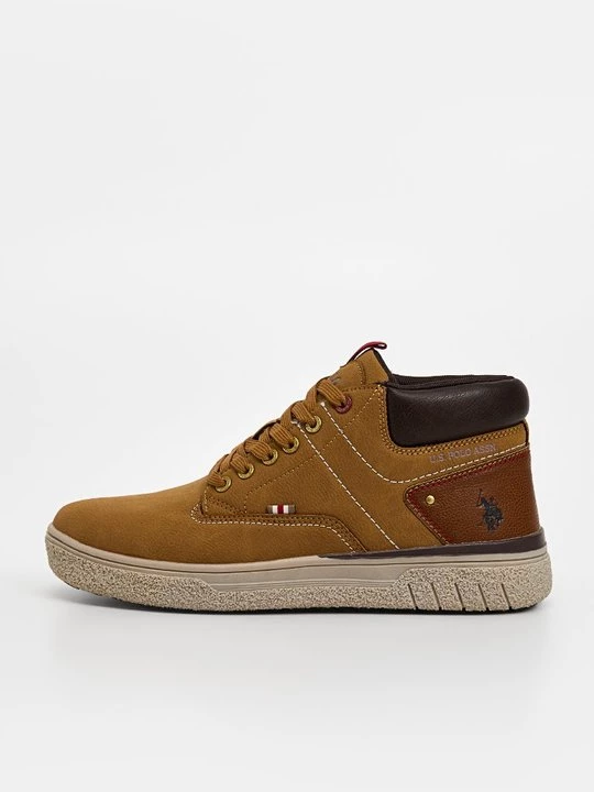 Foto van product Sneakers hoog U.S. POLO ASSN. donkerbruin