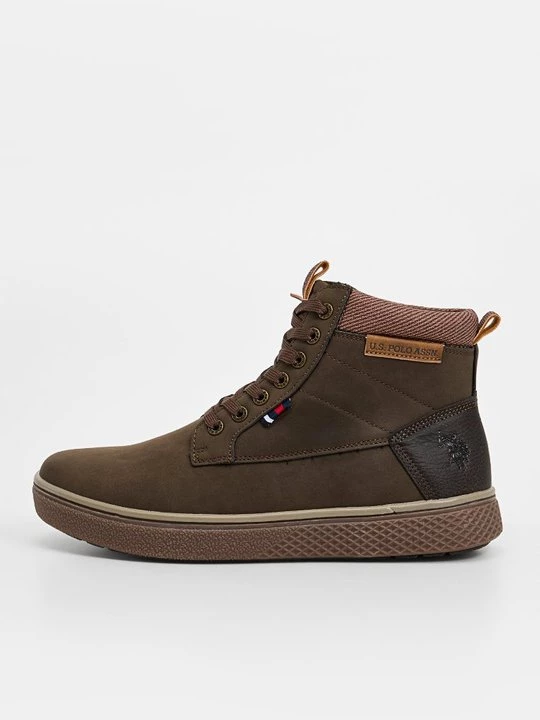 Foto van product Sneakers hoog U.S. POLO ASSN. donkerbruin