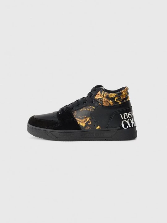 Foto van product Sneakers hoog Versace Jeans Couture gemêleerd zwart