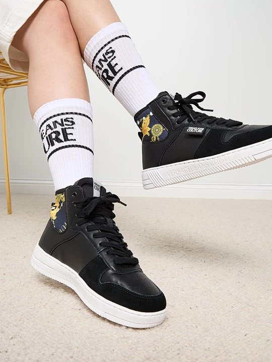 Foto van product Sneakers hoog Versace Jeans Couture zwart