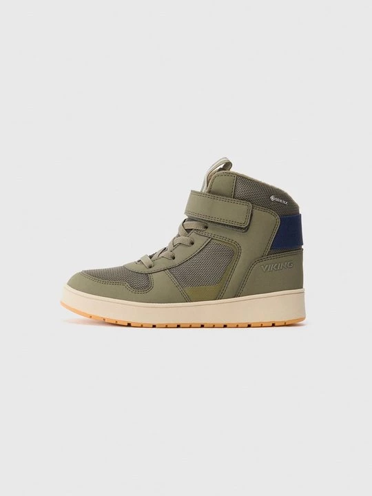 Foto van product Sneakers hoog Viking olijfgroen