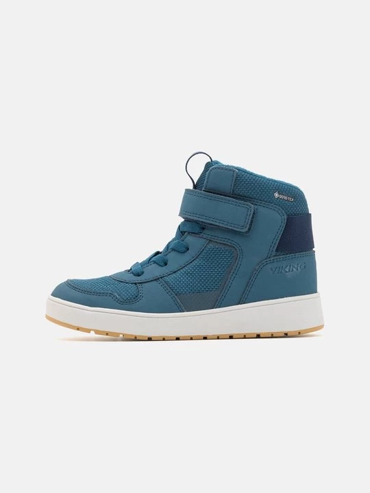 Foto van product Sneakers hoog Viking petrol gemêleerd